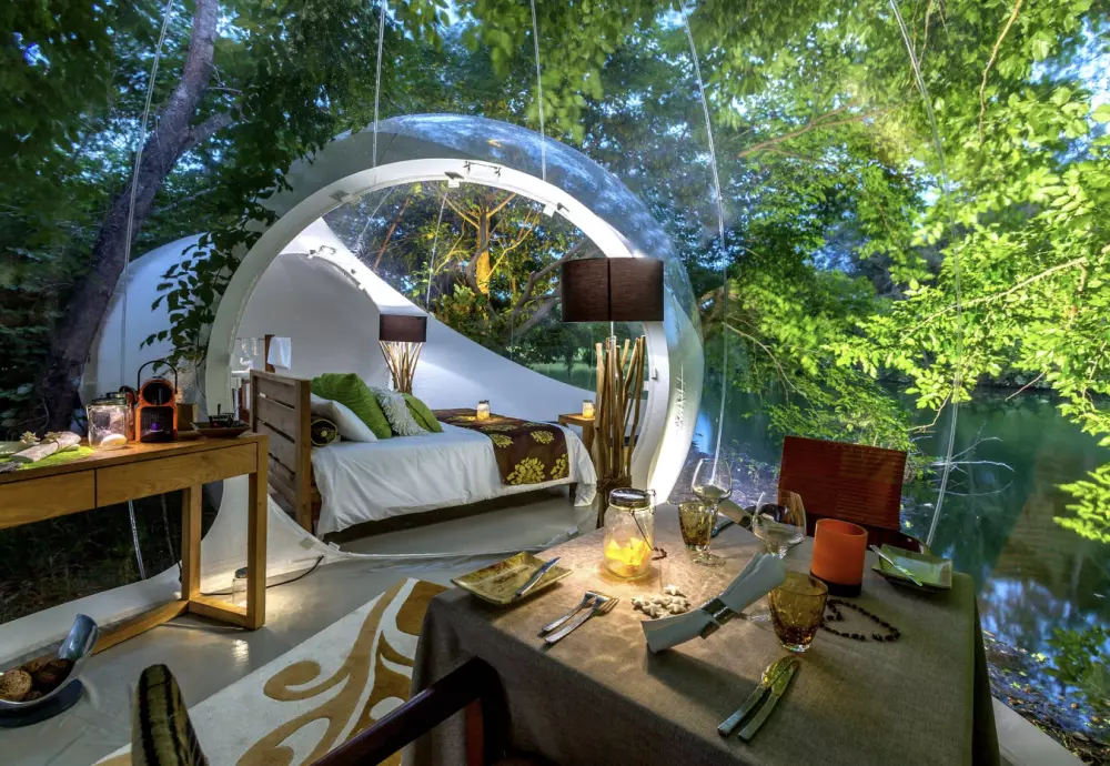 bubble dome clear tent